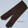 15.5" Long 4-Way Stretch Matte Finish Satin Dress Gloves Below-The-Elbow Length 8BL - Image 20