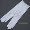 15.5" Long 4-Way Stretch Matte Finish Satin Dress Gloves Below-The-Elbow Length 8BL - Image 13