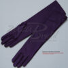 15.5" Long 4-Way Stretch Matte Finish Satin Dress Gloves Below-The-Elbow Length 8BL - Image 12