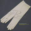 15.5" Long 4-Way Stretch Matte Finish Satin Dress Gloves Below-The-Elbow Length 8BL - Image 9