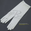 15.5" Long 4-Way Stretch Matte Finish Satin Dress Gloves Below-The-Elbow Length 8BL - Image 7