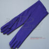 15.5" Long 4-Way Stretch Matte Finish Satin Dress Gloves Below-The-Elbow Length 8BL - Image 5