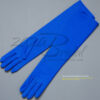 15.5" Long 4-Way Stretch Matte Finish Satin Dress Gloves Below-The-Elbow Length 8BL - Image 4