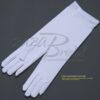 15.5" Long 4-Way Stretch Matte Finish Satin Dress Gloves Below-The-Elbow Length 8BL - Image 2