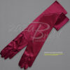 19.5" Long Shiny Stretch Satin Dress Gloves 12BL - Image 31