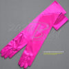 19.5" Long Shiny Stretch Satin Dress Gloves 12BL - Image 33