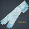 19.5" Long Shiny Stretch Satin Dress Gloves 12BL - Image 15
