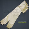 19.5" Long Shiny Stretch Satin Dress Gloves 12BL - Image 14