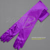 19.5" Long Shiny Stretch Satin Dress Gloves 12BL - Image 23