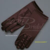 Shiny Stretch Satin Dress Gloves 2BL - Wrist Length - Image 29