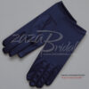 Shiny Stretch Satin Dress Gloves 2BL - Wrist Length - Image 27