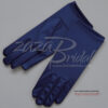 Shiny Stretch Satin Dress Gloves 2BL - Wrist Length - Image 12