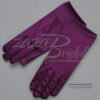 Shiny Stretch Satin Dress Gloves 2BL - Wrist Length - Image 31