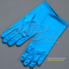 Shiny Stretch Satin Dress Gloves 2BL - Wrist Length - Image 3